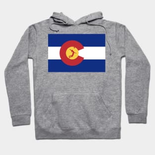 Colorado Volleyball Flag Hoodie